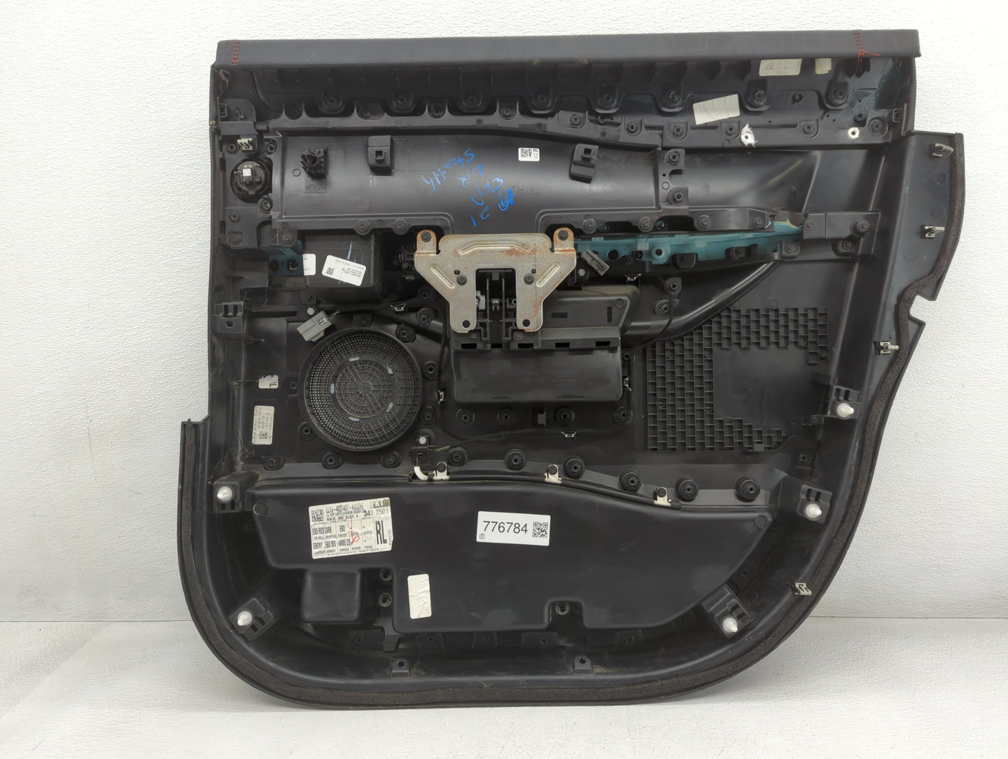 2021 Ford Expedition Front Right Passenger Interior Door Panel Trim Black - Oemusedautoparts1.com