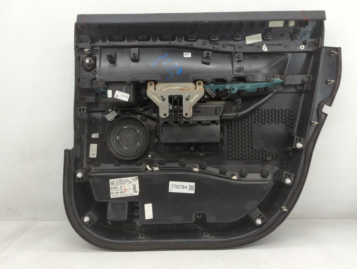 2021 Ford Expedition Front Right Passenger Interior Door Panel Trim Black - Oemusedautoparts1.com