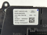 2021 Ford Explorer Climate Control Module Temperature AC/Heater Replacement P/N:LB5T-18C612-HG Fits OEM Used Auto Parts - Oe