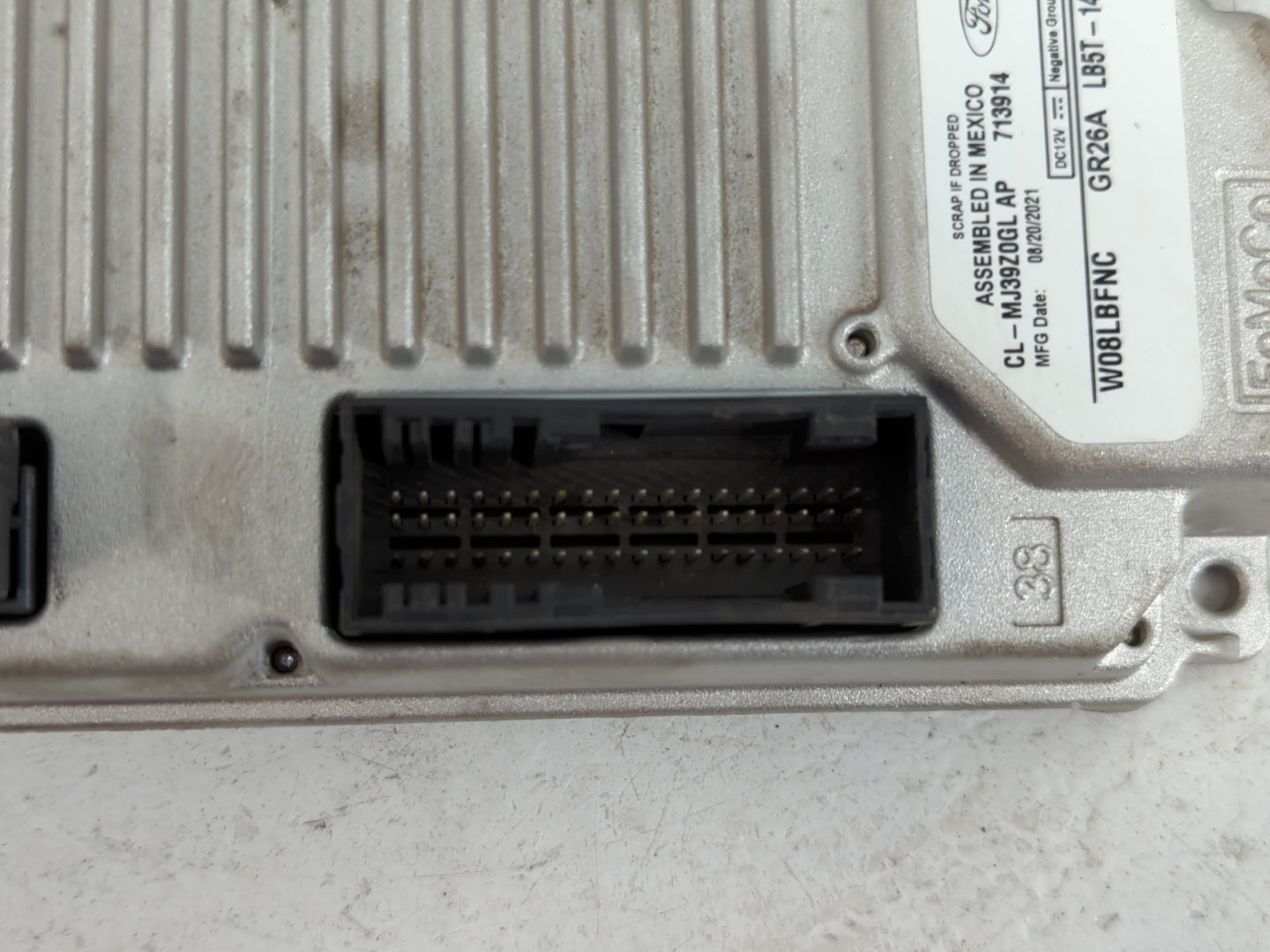 2021 Ford Explorer Radio AM FM Cd Player Receiver Replacement P/N:LB5T-14G371-MBP Fits OEM Used Auto Parts - Oemusedautopart