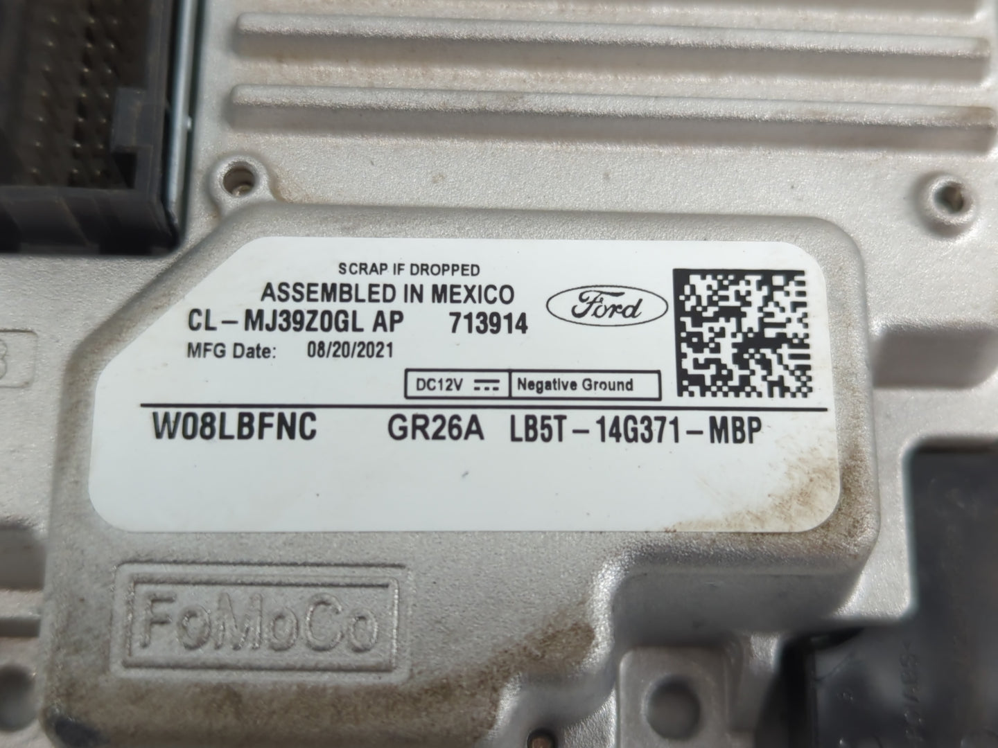 2021 Ford Explorer Radio AM FM Cd Player Receiver Replacement P/N:LB5T-14G371-MBP Fits OEM Used Auto Parts - Oemusedautopart