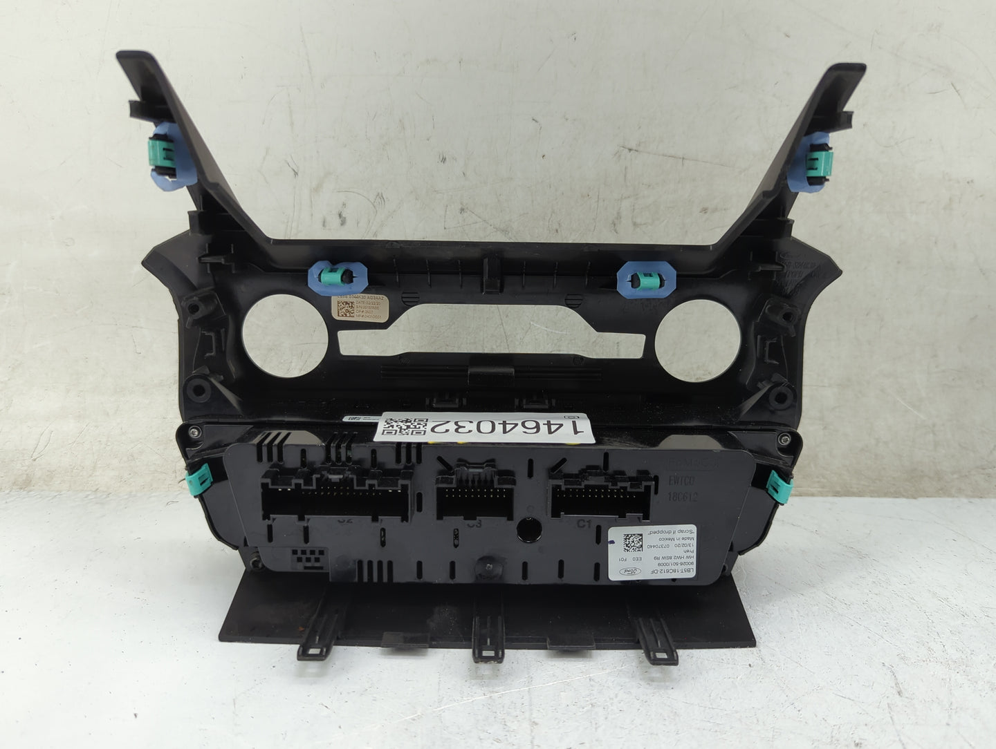 2021 Ford Explorer Climate Control Module Temperature AC/Heater Replacement P/N:LB5T-18C612-DF LB5T18C612DF Fits OEM Used Au