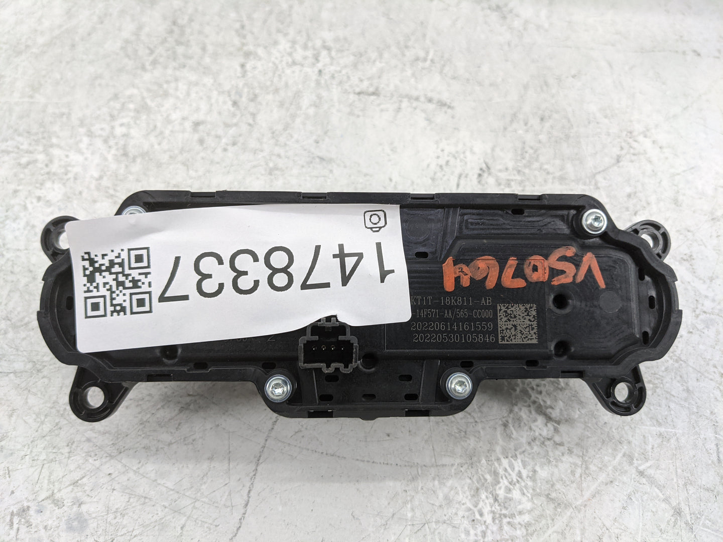 2021 Ford Explorer Radio Control Panel 1478337 - Oemusedautoparts1.com