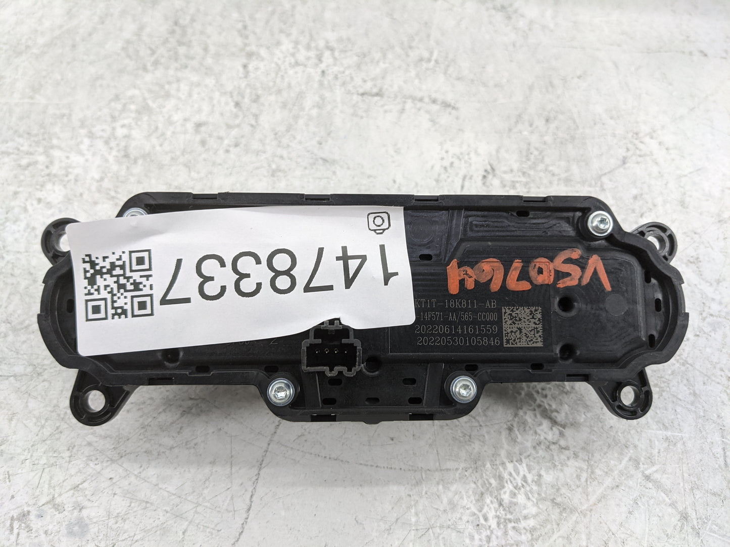 2021 Ford Explorer Radio Control Panel 1478337 - Oemusedautoparts1.com
