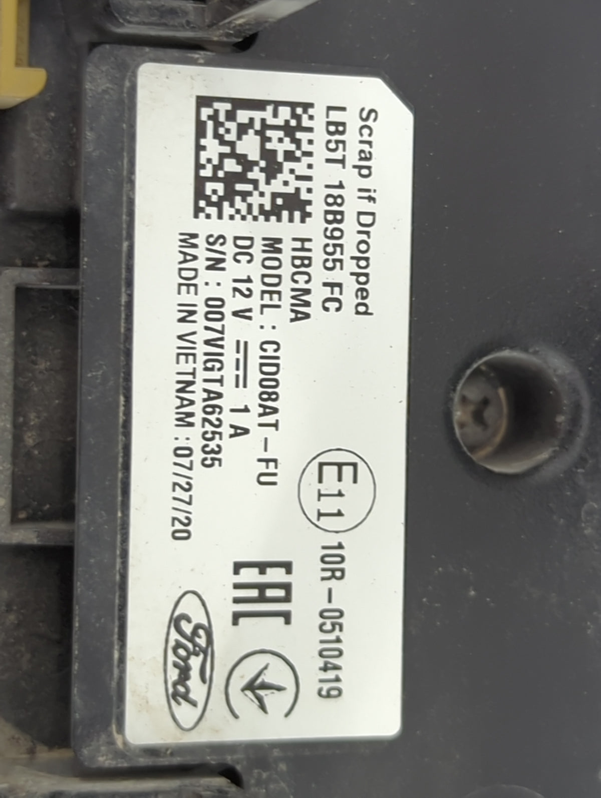 2020-2022 Ford Explorer Information Radio Display Screen 1494358 - Oemusedautoparts1.com