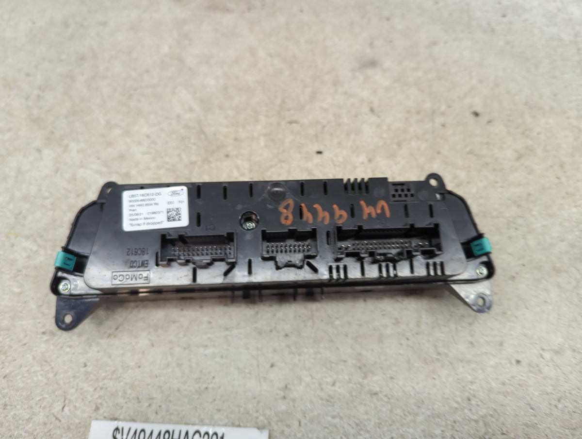 2020 Ford Explorer Climate Control Module Temperature AC/Heater Replacement P/N:LB5T-18C612-DG Fits OEM Used Auto Parts - Oe