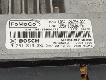 2020-2022 Ford Explorer PCM Engine Control Computer ECU ECM PCU OEM P/N:LB5A-12A650-BGC LB5A-12B684-FA Fits 2020 2021 2022 OEM Used Auto Parts