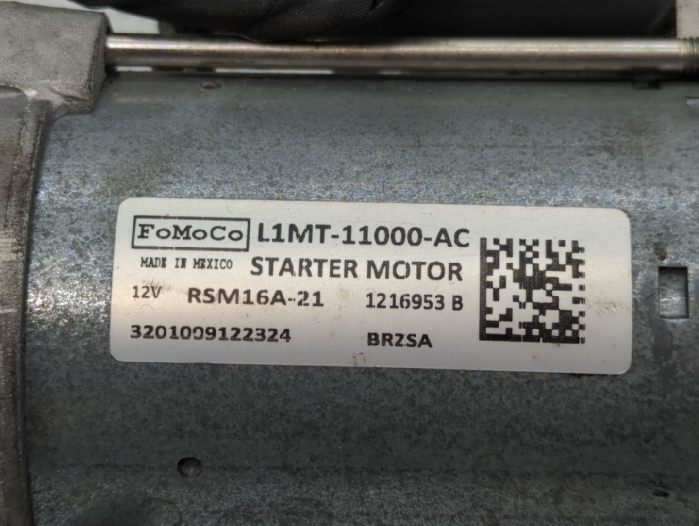 2020-2022 Ford Explorer Car Starter Motor Solenoid OEM P/N:L1MT-11000-AC Fits Fits 2020 2021 2022 OEM Used Auto Parts - Oemu