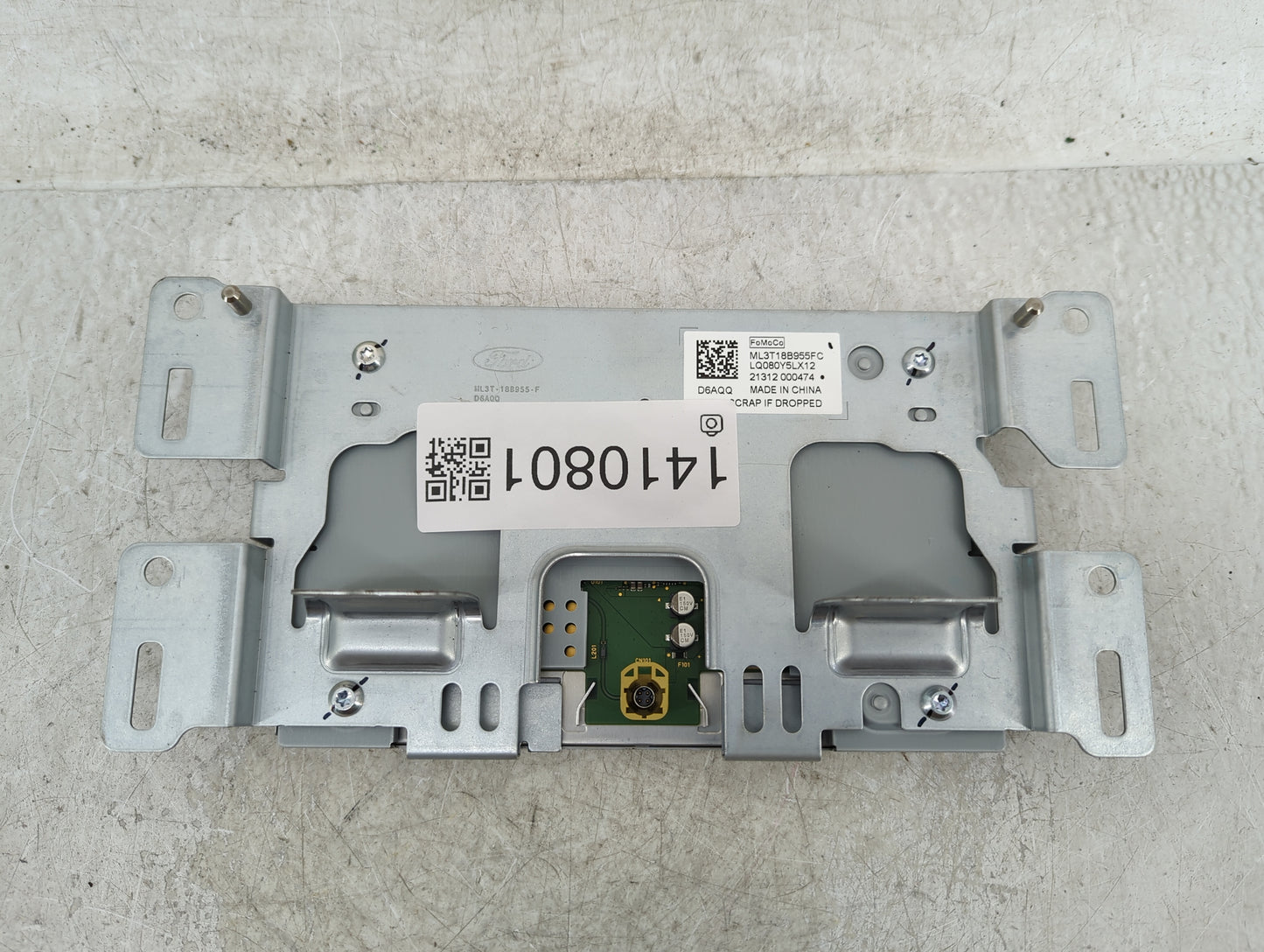2021-2022 Ford F-150 Information Display Screen 1410801 - Oemusedautoparts1.com