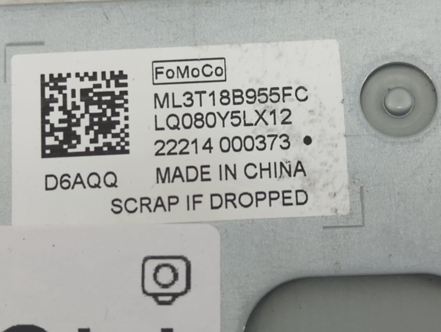 2021-2022 Ford F-150 Information Display Screen - Oemusedautoparts1.com