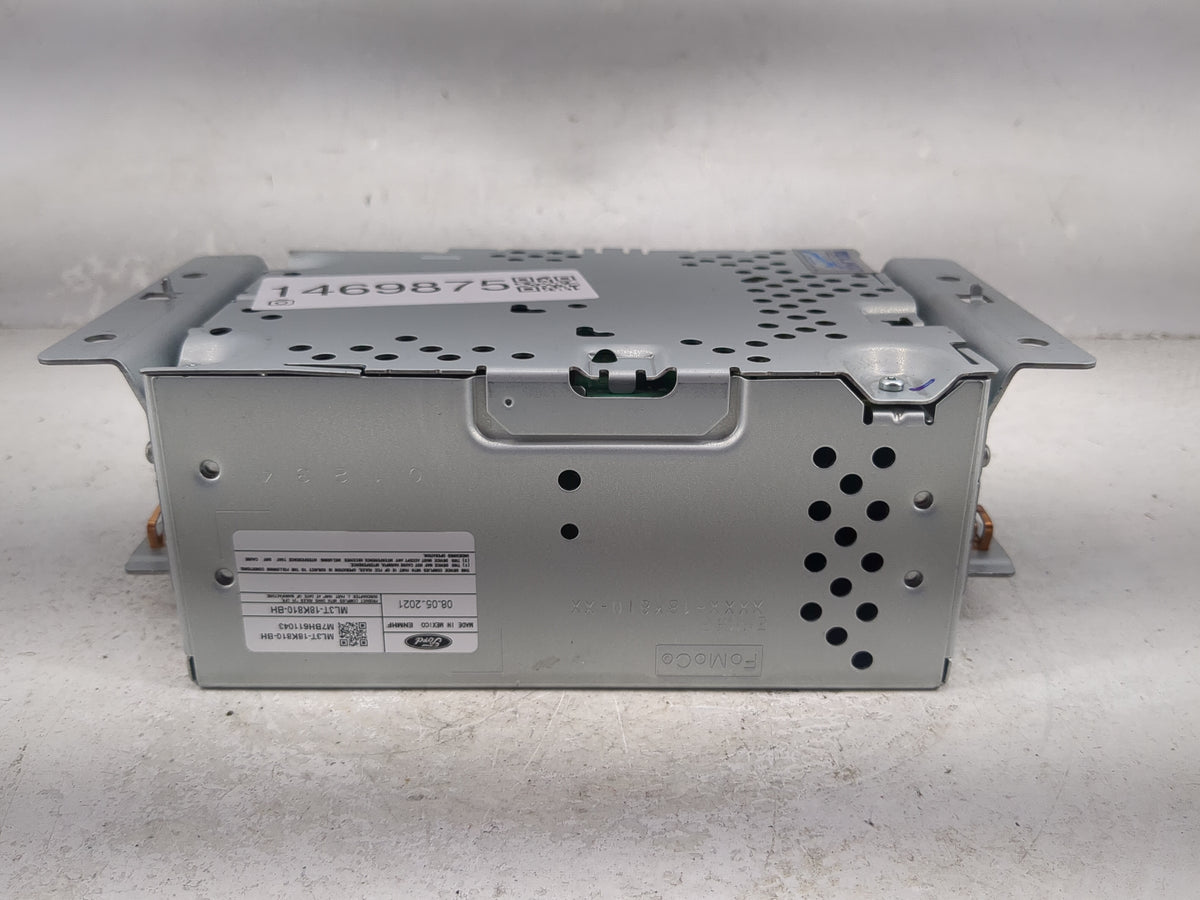 2021-2022 Ford F-150 Radio AM FM Cd Player Receiver Replacement P/N:ML3T-18K810-BH M7BH611043 Fits Fits 2021 2022 OEM Used A