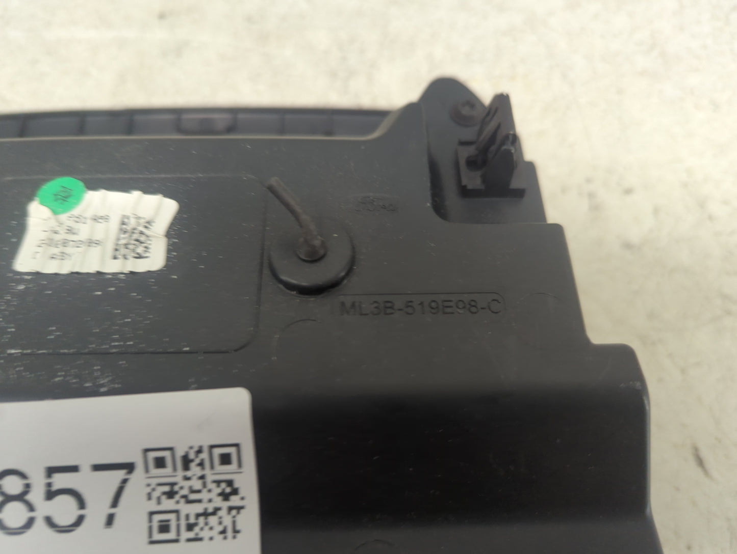 2021 Ford F-150 Overhead Roof Console Black - Oemusedautoparts1.com