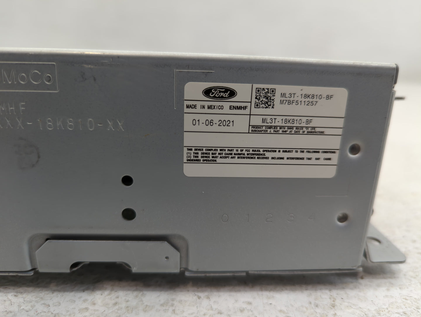 2021-2022 Ford F-150 Am Fm Cd Player Radio Receiver - Oemusedautoparts1.com
