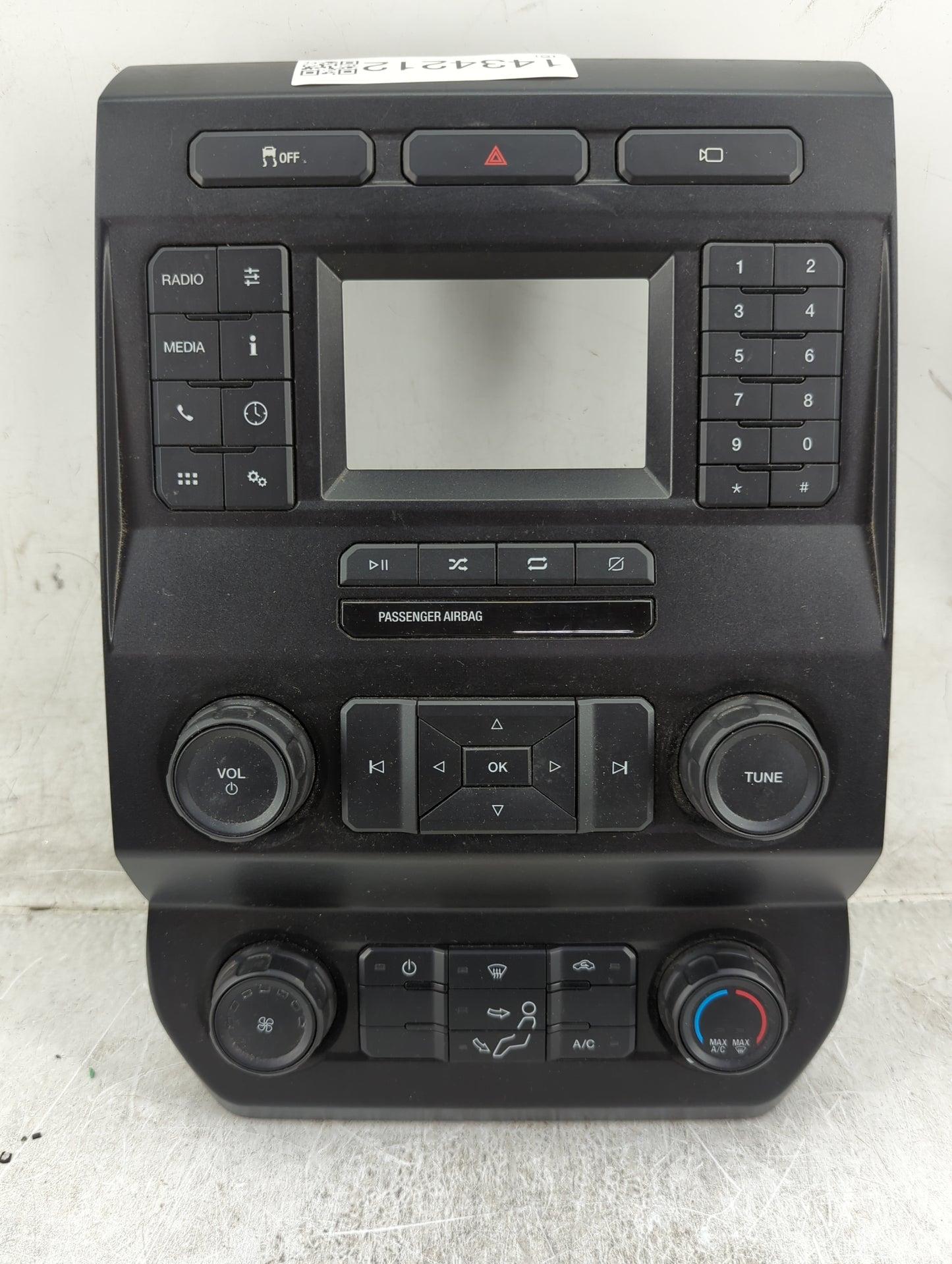 2021 Ford F350sd Radio Control Panel - Oemusedautoparts1.com