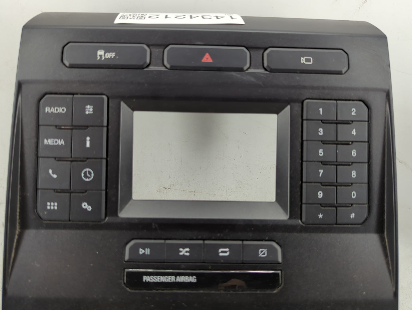 2021 Ford F350sd Radio Control Panel - Oemusedautoparts1.com