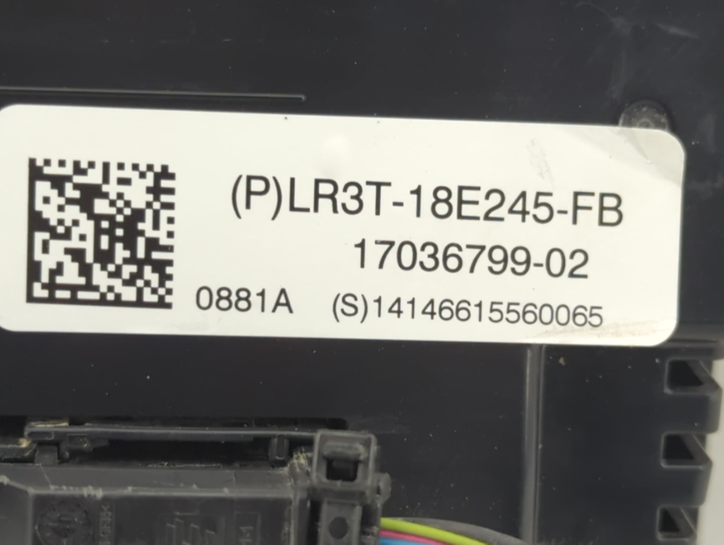 2021 Ford Mustang Climate Control Module Temperature AC/Heater Replacement P/N:LR3T-18E245-FB Fits OEM Used Auto Parts - Oem