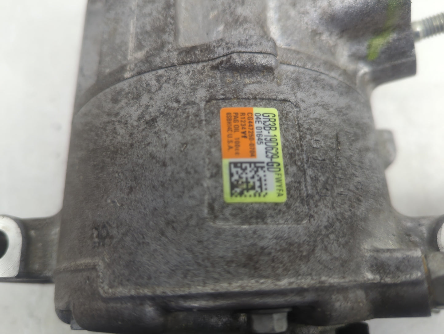 2018-2022 Ford Mustang Air Conditioning A/c Ac Compressor Oem - Oemusedautoparts1.com