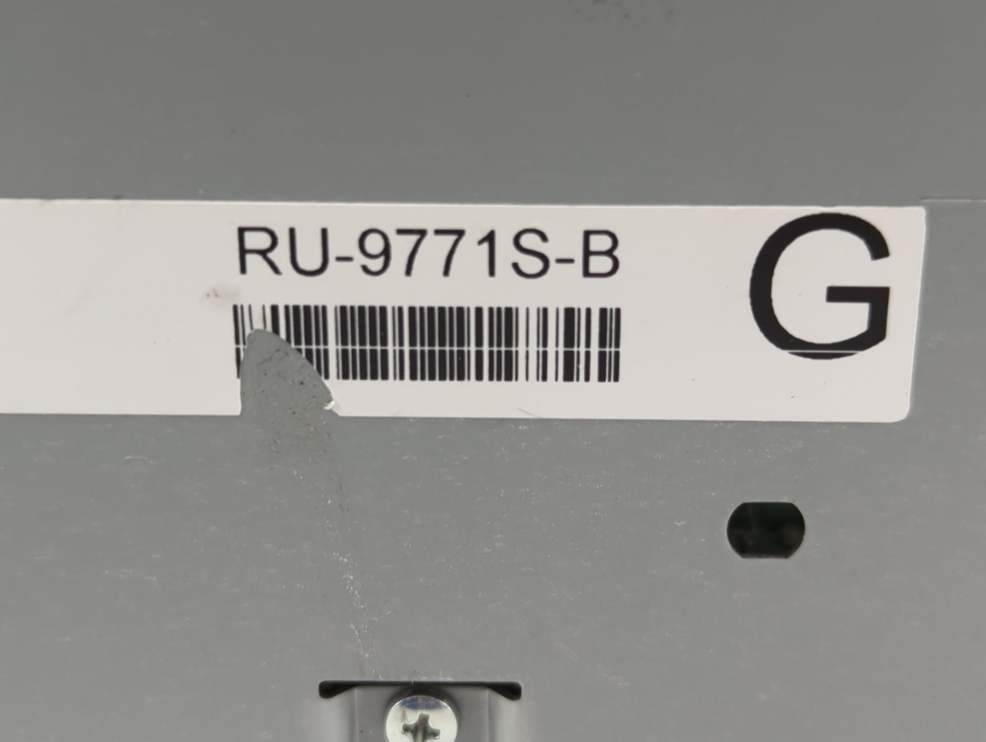 2021 Ford Mustang Radio AM FM Cd Player Receiver Replacement P/N:LR3T-18D832-EG RU-9771S-B, RU-9771 Fits OEM Used Auto Parts