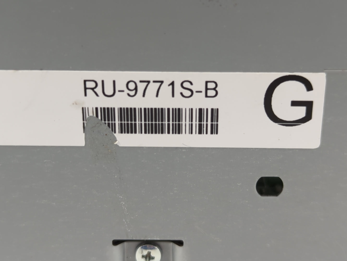 2021 Ford Mustang Radio AM FM Cd Player Receiver Replacement P/N:LR3T-18D832-EG RU-9771S-B, RU-9771 Fits OEM Used Auto Parts