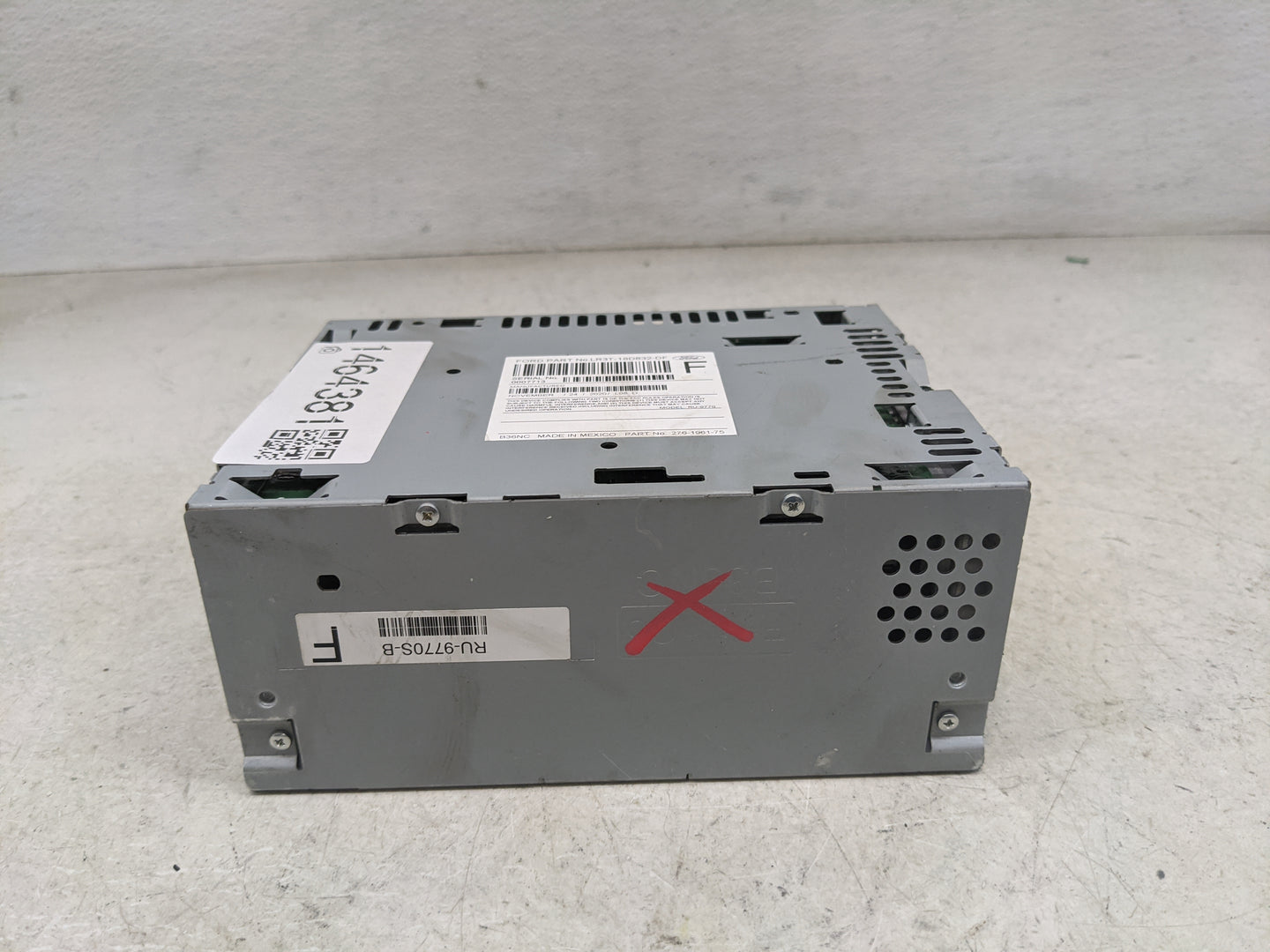 2019-2022 Ford Mustang Radio AM FM Cd Player Receiver Replacement P/N:LR3T-18D832-DF RU-9770 Fits Fits 2019 2020 2021 2022 O
