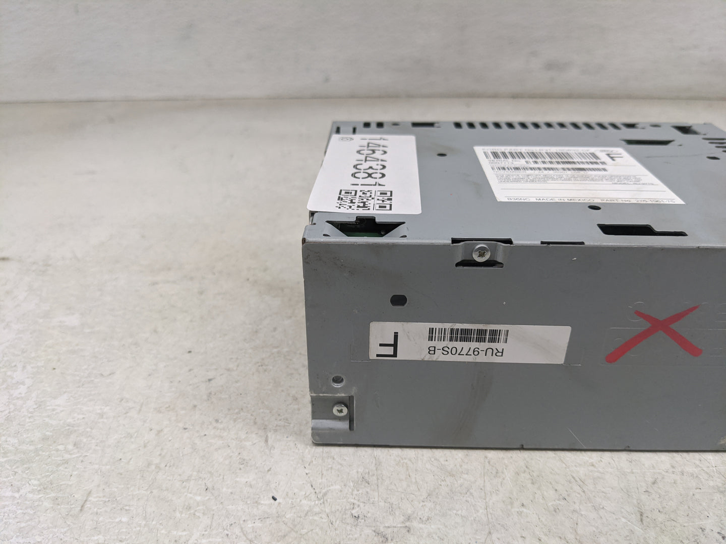 2019-2022 Ford Mustang Radio AM FM Cd Player Receiver Replacement P/N:LR3T-18D832-DF RU-9770 Fits Fits 2019 2020 2021 2022 O