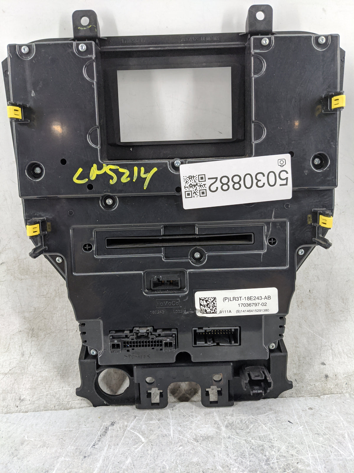 2021 Ford Mustang Climate Control Module Temperature AC/Heater Replacement P/N:LR3T-18E243-AB Fits OEM Used Auto Parts - Oem