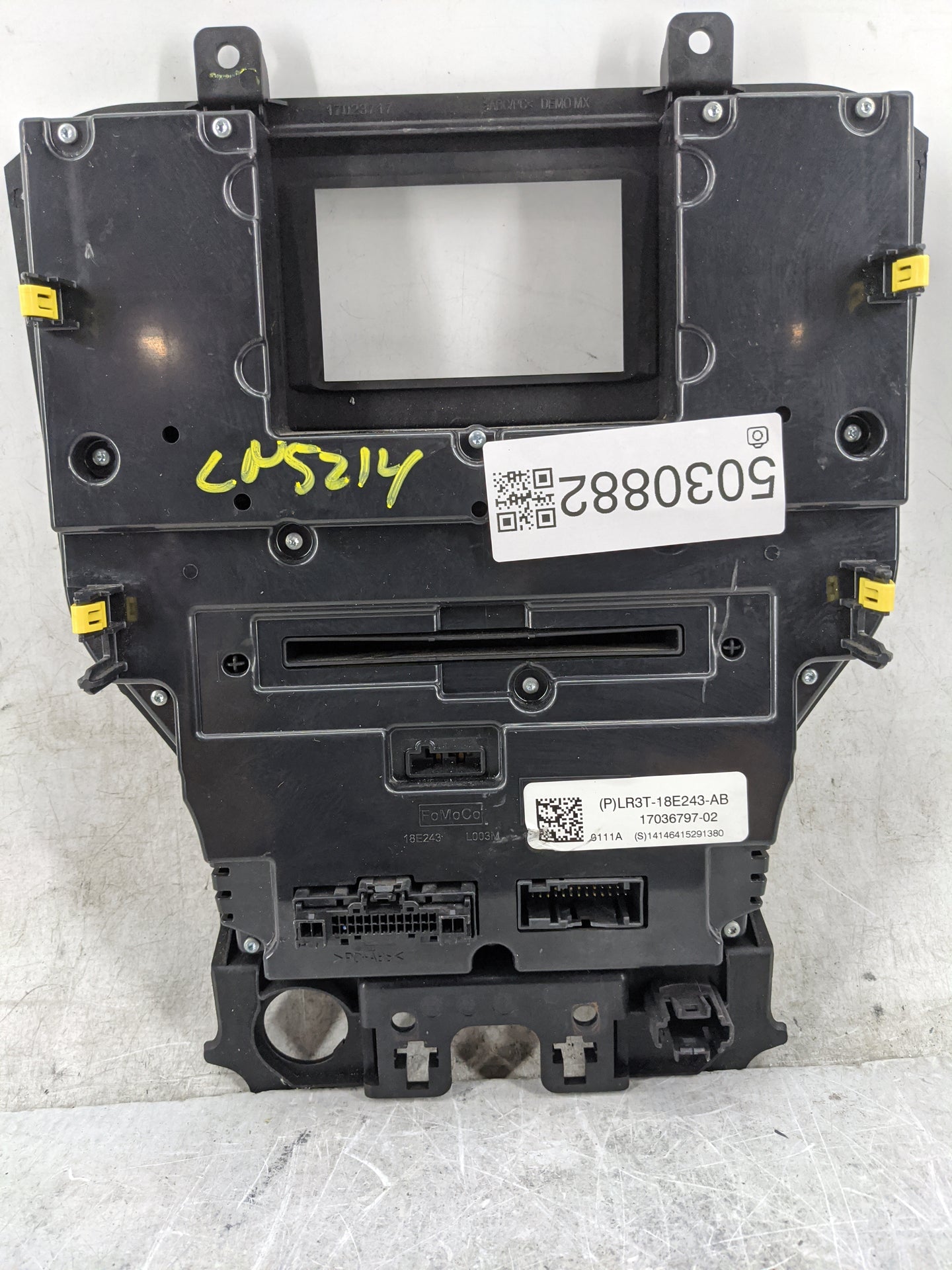 2021 Ford Mustang Climate Control Module Temperature AC/Heater Replacement P/N:LR3T-18E243-AB Fits OEM Used Auto Parts - Oem