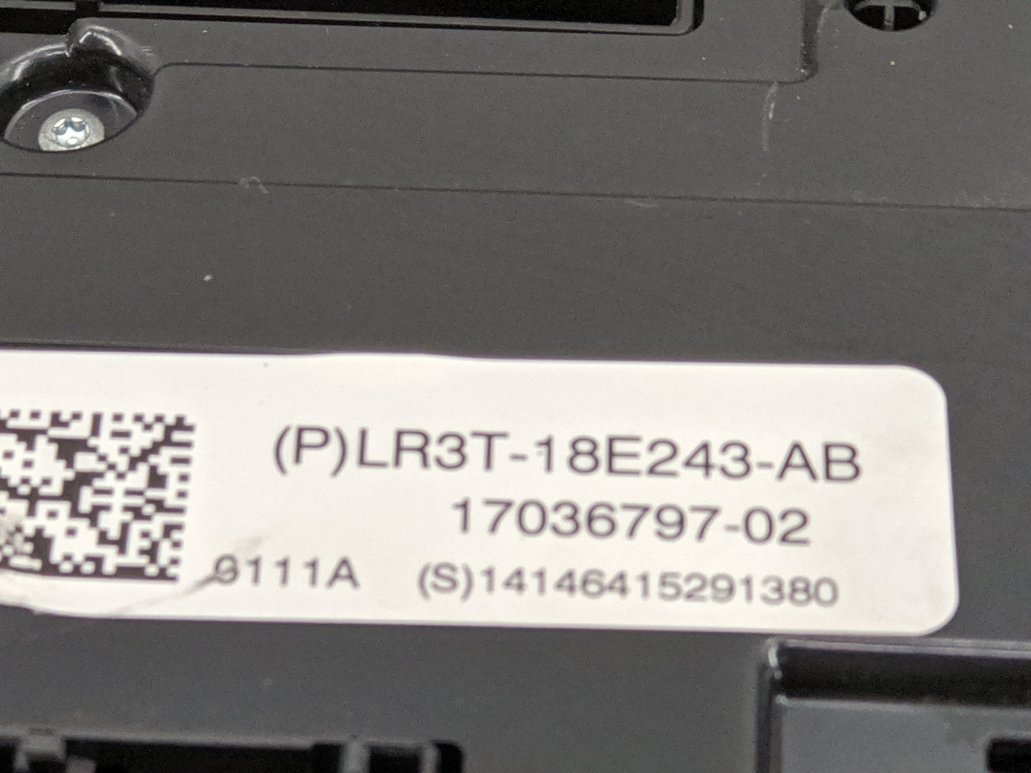 2021 Ford Mustang Climate Control Module Temperature AC/Heater Replacement P/N:LR3T-18E243-AB Fits OEM Used Auto Parts - Oem