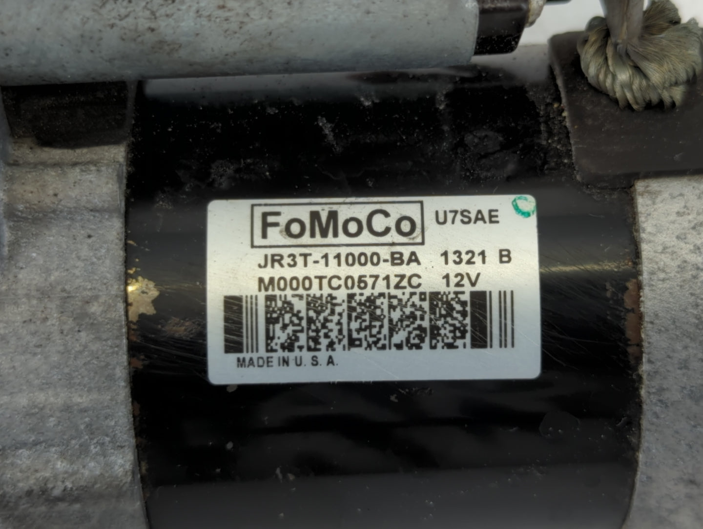 2018-2022 Ford Mustang Car Starter Motor Solenoid OEM P/N:JR3T-11000-BA Fits Fits 2018 2019 2020 2021 2022 OEM Used Auto Par