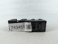 2015-2022 Ford Mustang Master Power Window Switch Replacement Driver Side Left P/N:20210524A LV4T-14540-ACW Fits OEM Used Au