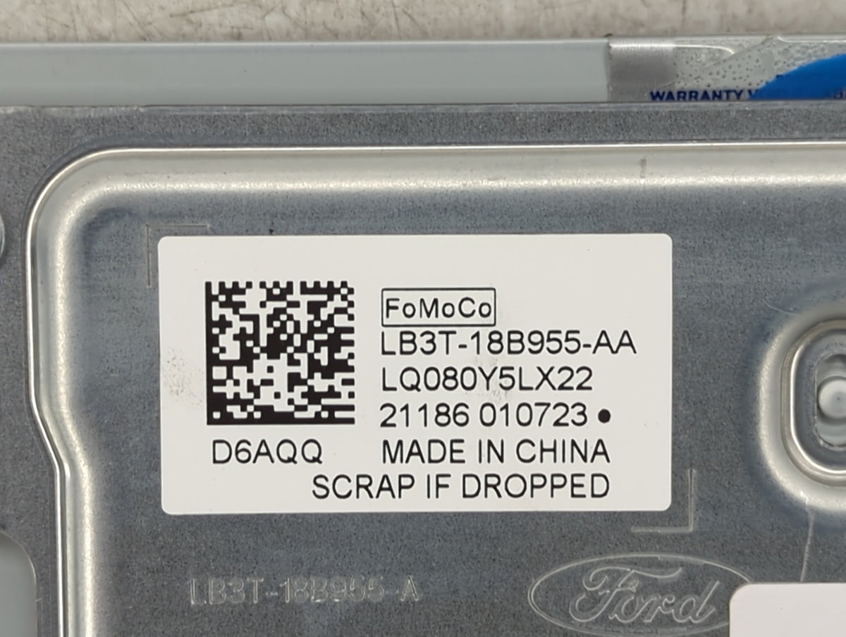 2019-2022 Ford Ranger Information Display Screen - Oemusedautoparts1.com