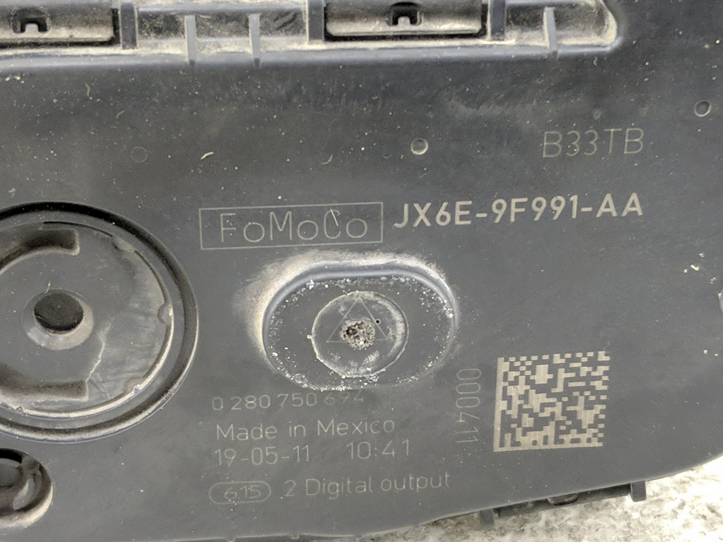 2019-2021 Ford Transit Throttle Body P/N:0 280 750 694 JX6E-9F991-AA Fits Fits 2019 2020 2021 OEM Used Auto Parts - Oemuseda