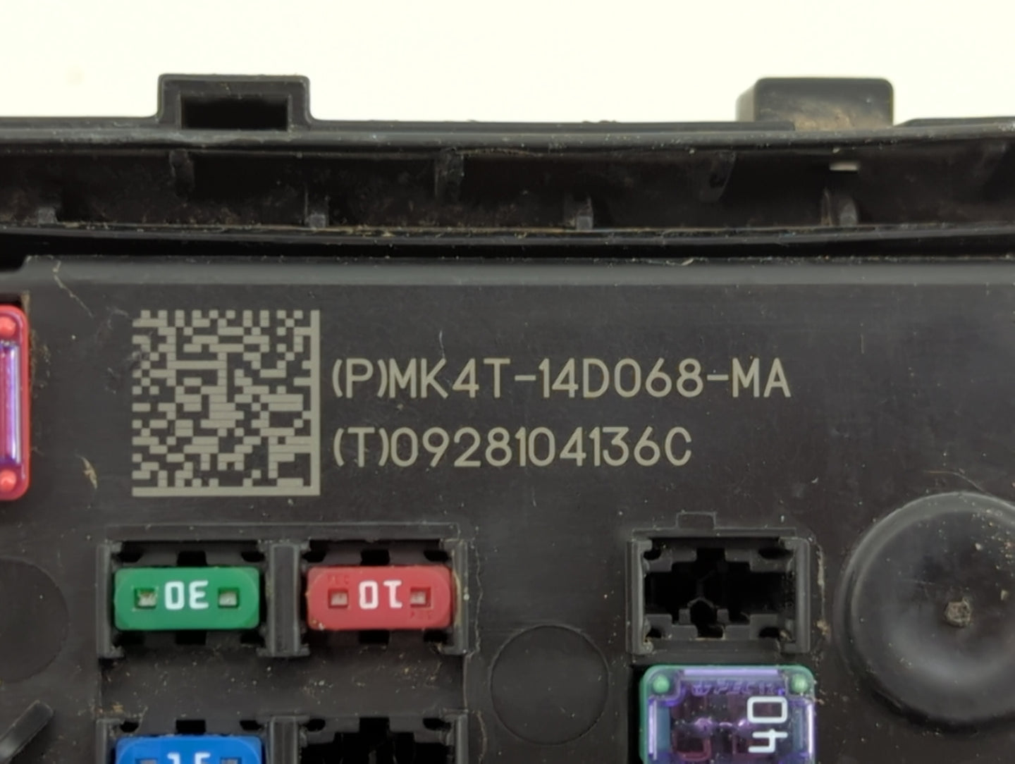 2021 Ford Transit-250 Fusebox Fuse Box Panel Relay Module P/N:MK4T-14D068-MA Fits OEM Used Auto Parts - Oemusedautoparts1.co