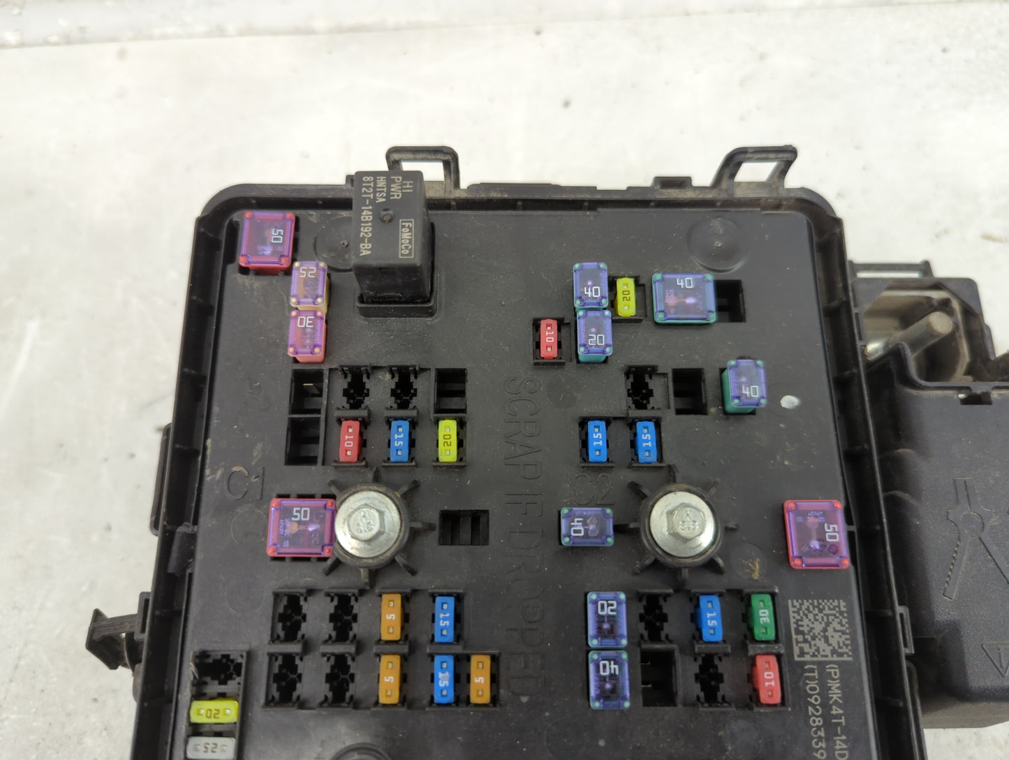 2021 Ford Transit-250 Fusebox Fuse Box Panel Relay Module P/N:MK4T-14D068-MA Fits OEM Used Auto Parts - Oemusedautoparts1.co