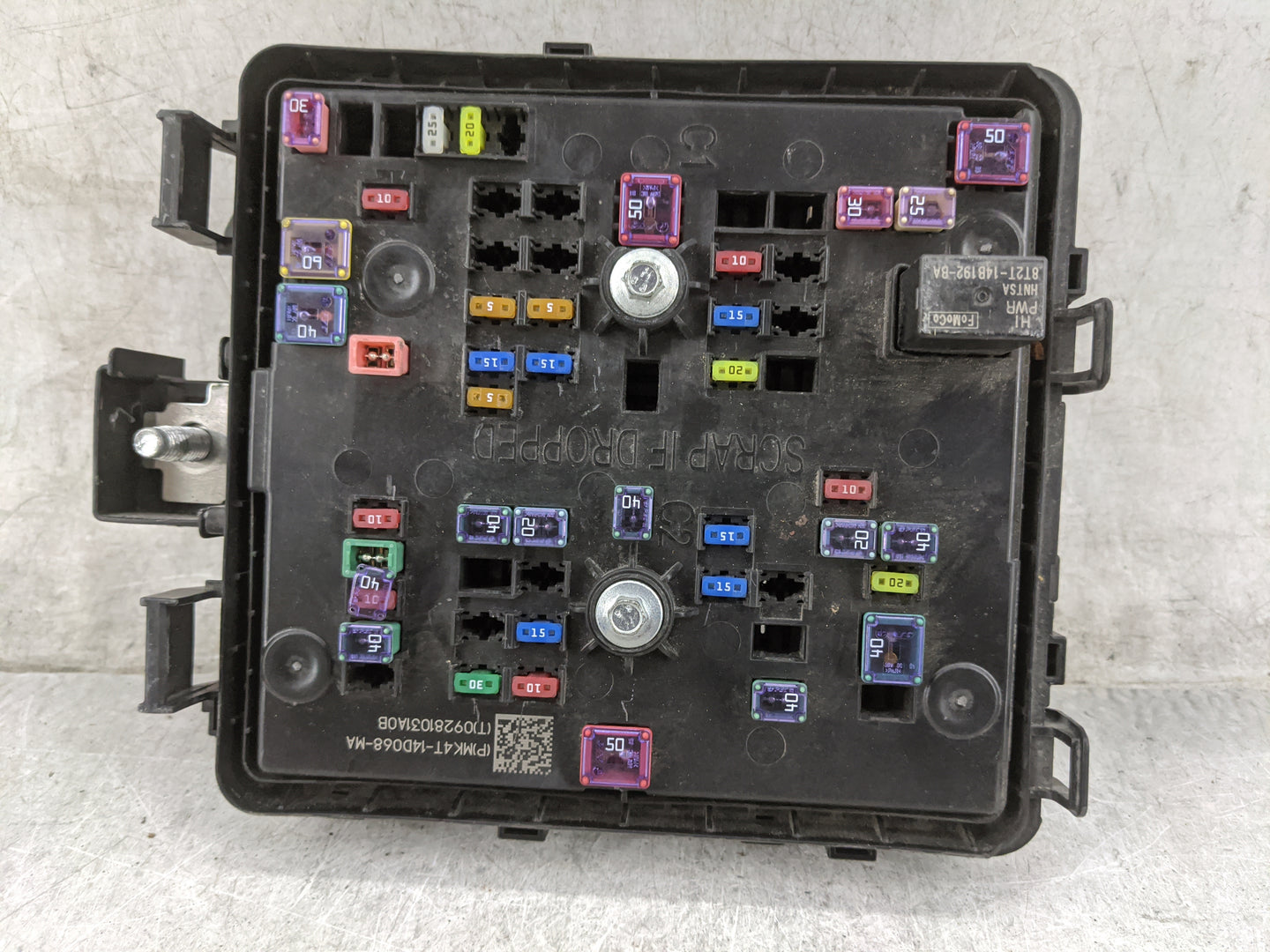 2021 Ford Transit-250 Fusebox Fuse Box Panel Relay Module P/N:MK4T-14D068-MA BT21-14B192-BA Fits OEM Used Auto Parts - Oemus