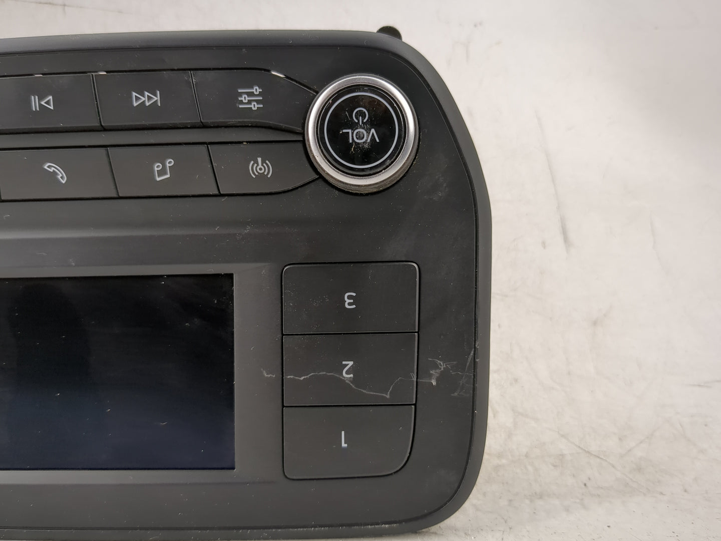 2021 Ford Transit 250 Radio AM FM Cd Player Receiver Replacement P/N:GN15-18K811-KG H1BT-18B95 Fits Fits 2020 2022 OEM Used 