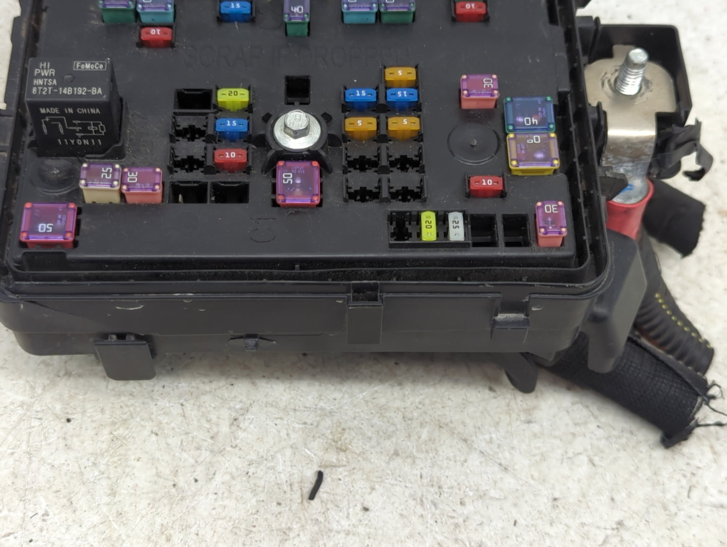 2021 Ford Transit 250 Fusebox Fuse Box Panel Relay Module P/N:MK4T-14D068-MA 8T2T-14B192-BA Fits OEM Used Auto Parts - Oemus