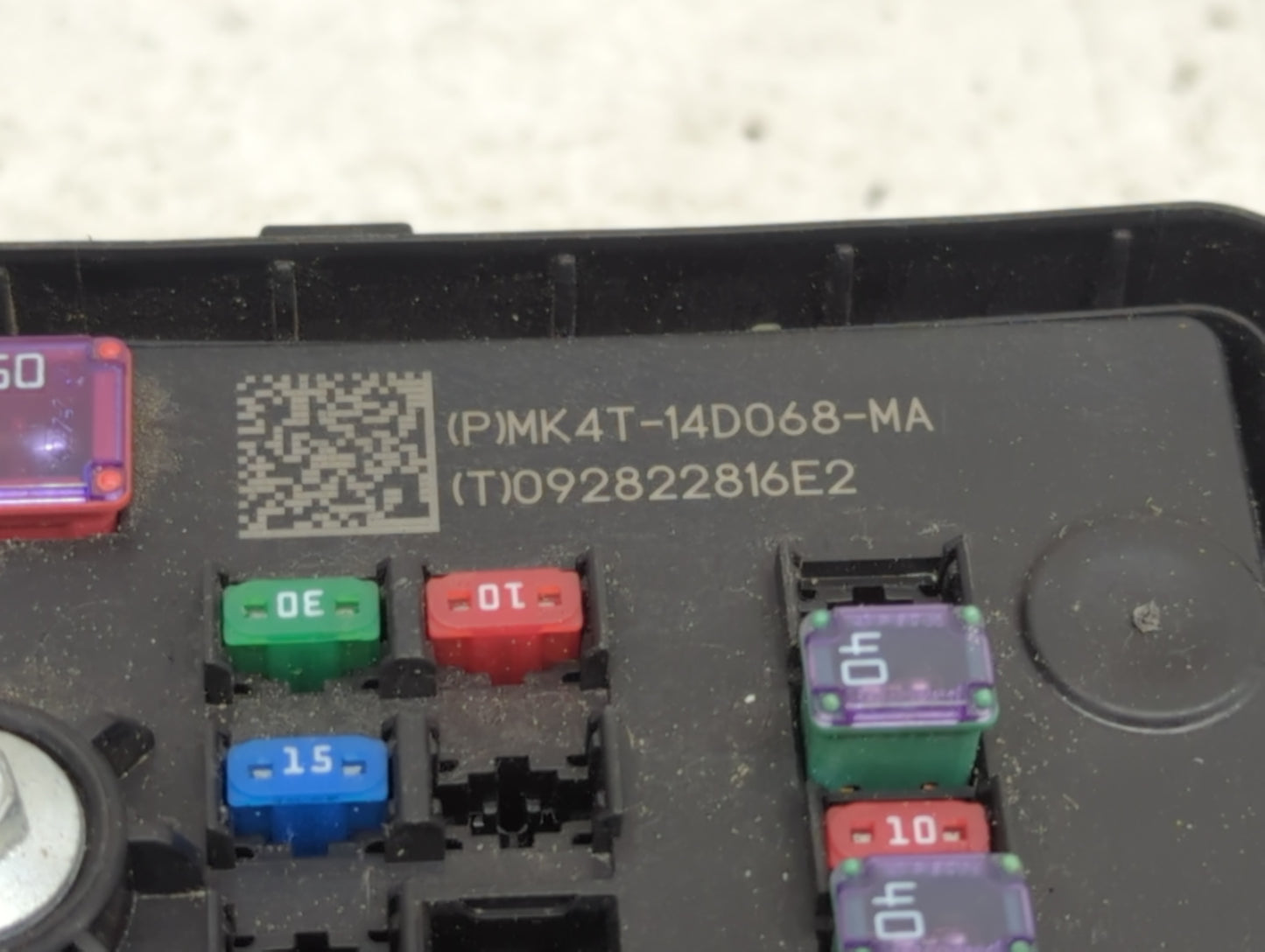 2021 Ford Transit 250 Fusebox Fuse Box Panel Relay Module P/N:MK4T-14D068-MA 8T2T-14B192-BA Fits OEM Used Auto Parts - Oemus
