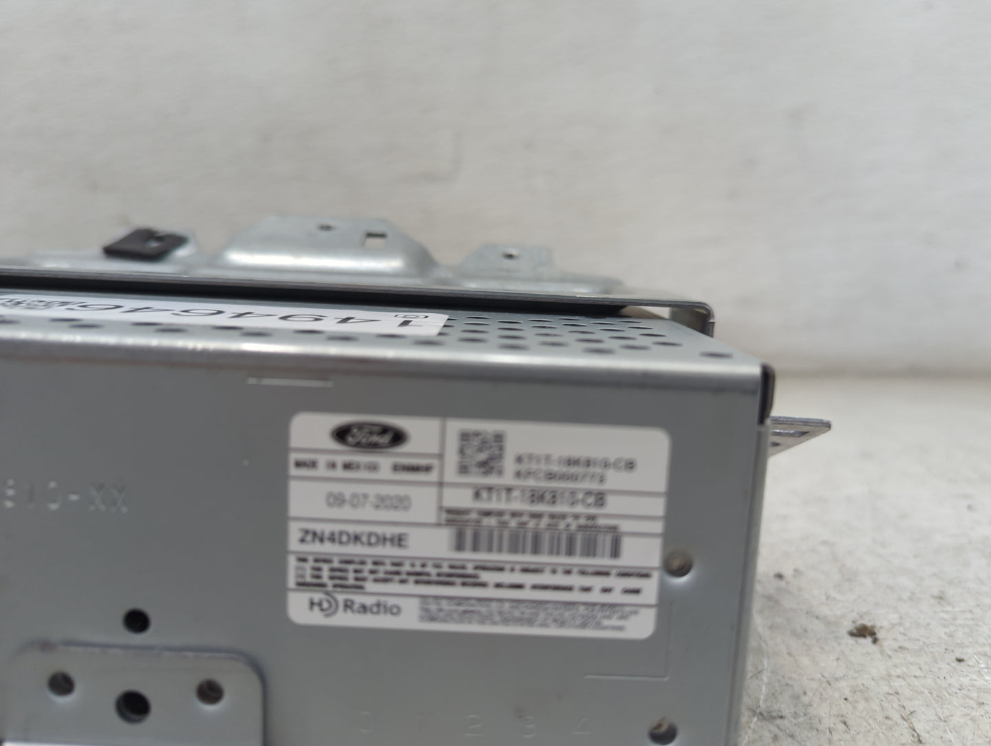 2020-2021 Ford Transit Connect Radio AM FM Cd Player Receiver Replacement P/N:KT1T-18K810-CB KT1T-18K810-XX Fits Fits 2020 2