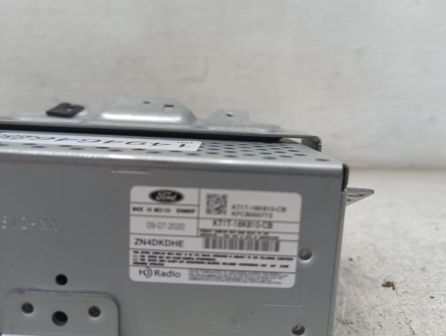2020-2021 Ford Transit Connect Radio AM FM Cd Player Receiver Replacement P/N:KT1T-18K810-CB KT1T-18K810-XX Fits Fits 2020 2