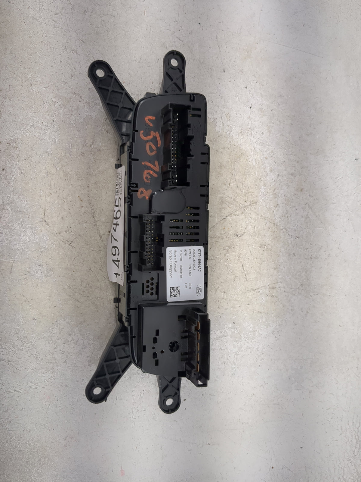 2019-2021 Ford Transit Connect Climate Control Module Temperature AC/Heater Replacement P/N:KT1T-19980-LAC 90026-289/5003 Fi