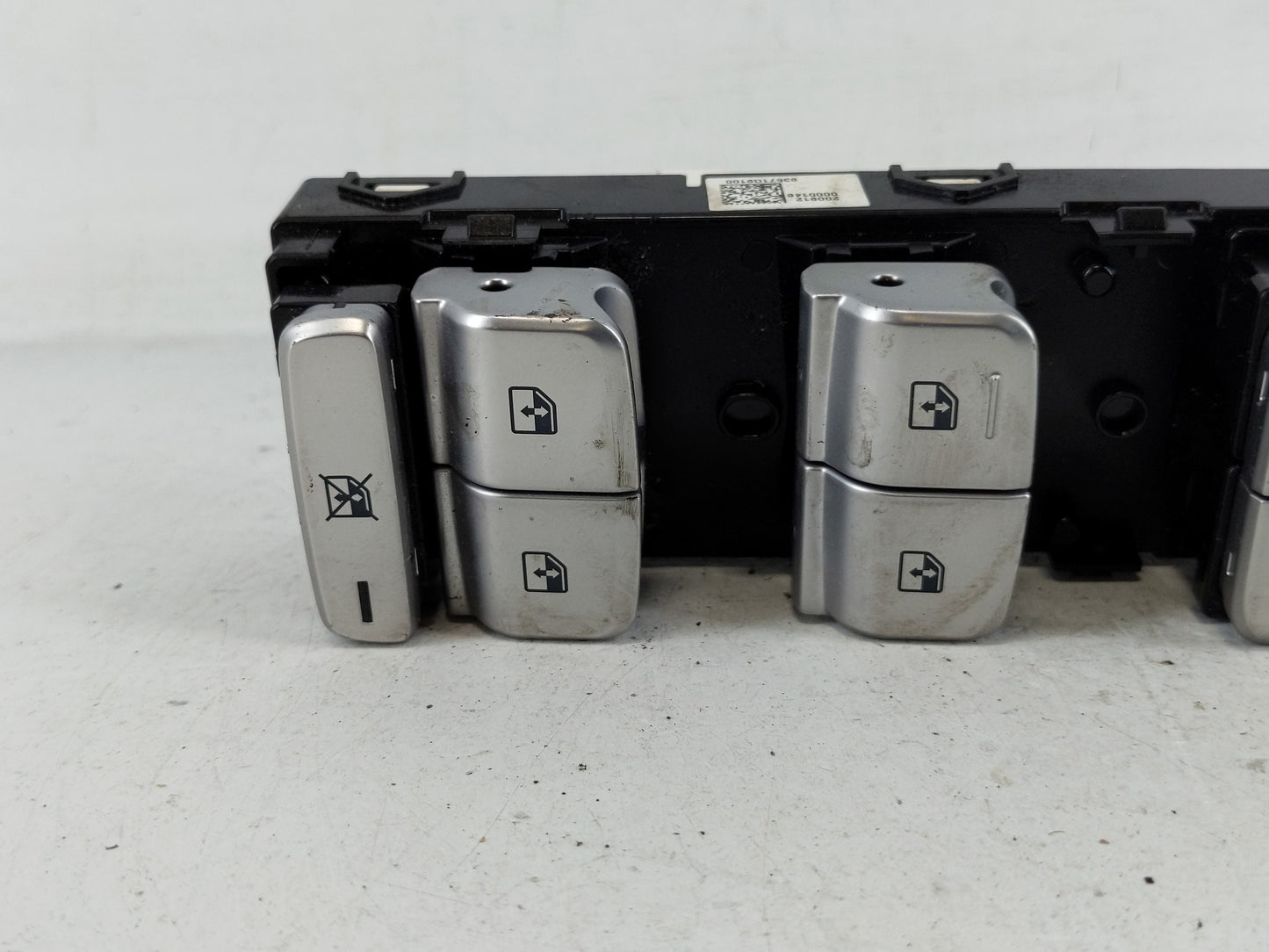 2019-2021 Genesis G70 Master Power Window Switch Replacement Driver Side Left Fits Fits 2019 2020 2021 OEM Used Auto Parts -