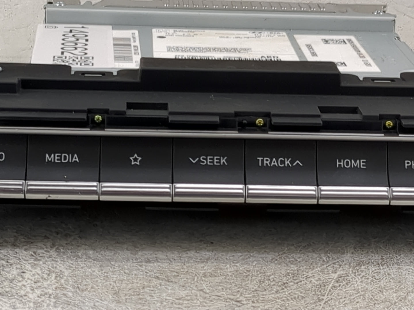 2019-2021 Genesis G70 Radio AM FM Cd Player Receiver Replacement P/N:96160-G9140VCA ADB40G9AN Fits Fits 2019 2020 2021 OEM U