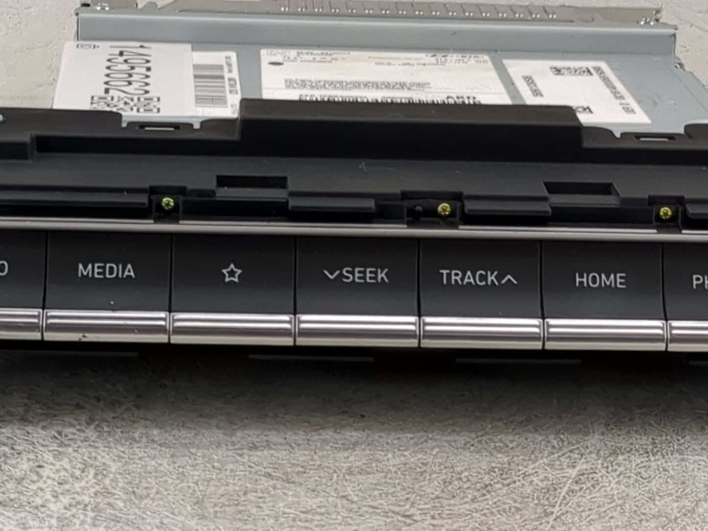 2019-2021 Genesis G70 Radio AM FM Cd Player Receiver Replacement P/N:96160-G9140VCA ADB40G9AN Fits Fits 2019 2020 2021 OEM U