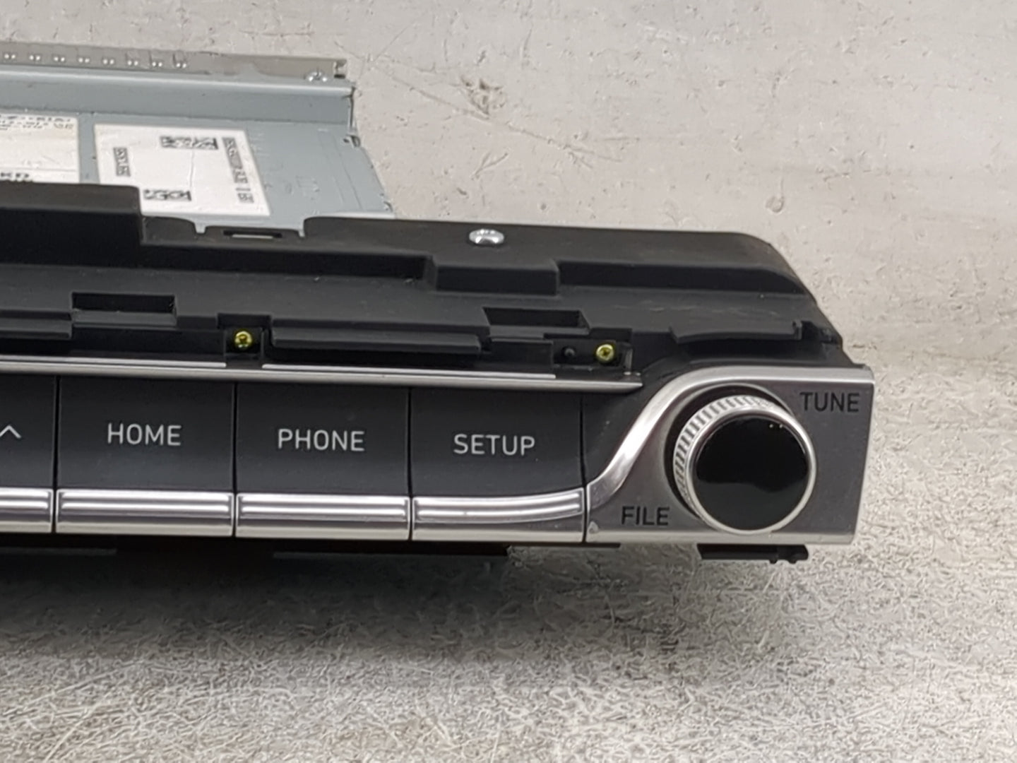 2019-2021 Genesis G70 Radio AM FM Cd Player Receiver Replacement P/N:96160-G9140VCA ADB40G9AN Fits Fits 2019 2020 2021 OEM U