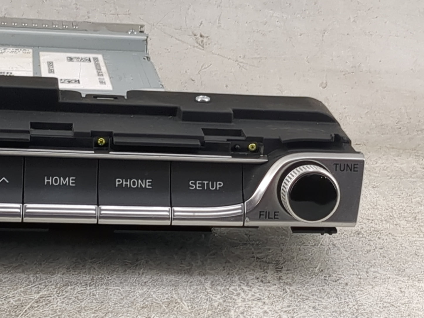 2019-2021 Genesis G70 Radio AM FM Cd Player Receiver Replacement P/N:96160-G9140VCA ADB40G9AN Fits Fits 2019 2020 2021 OEM U