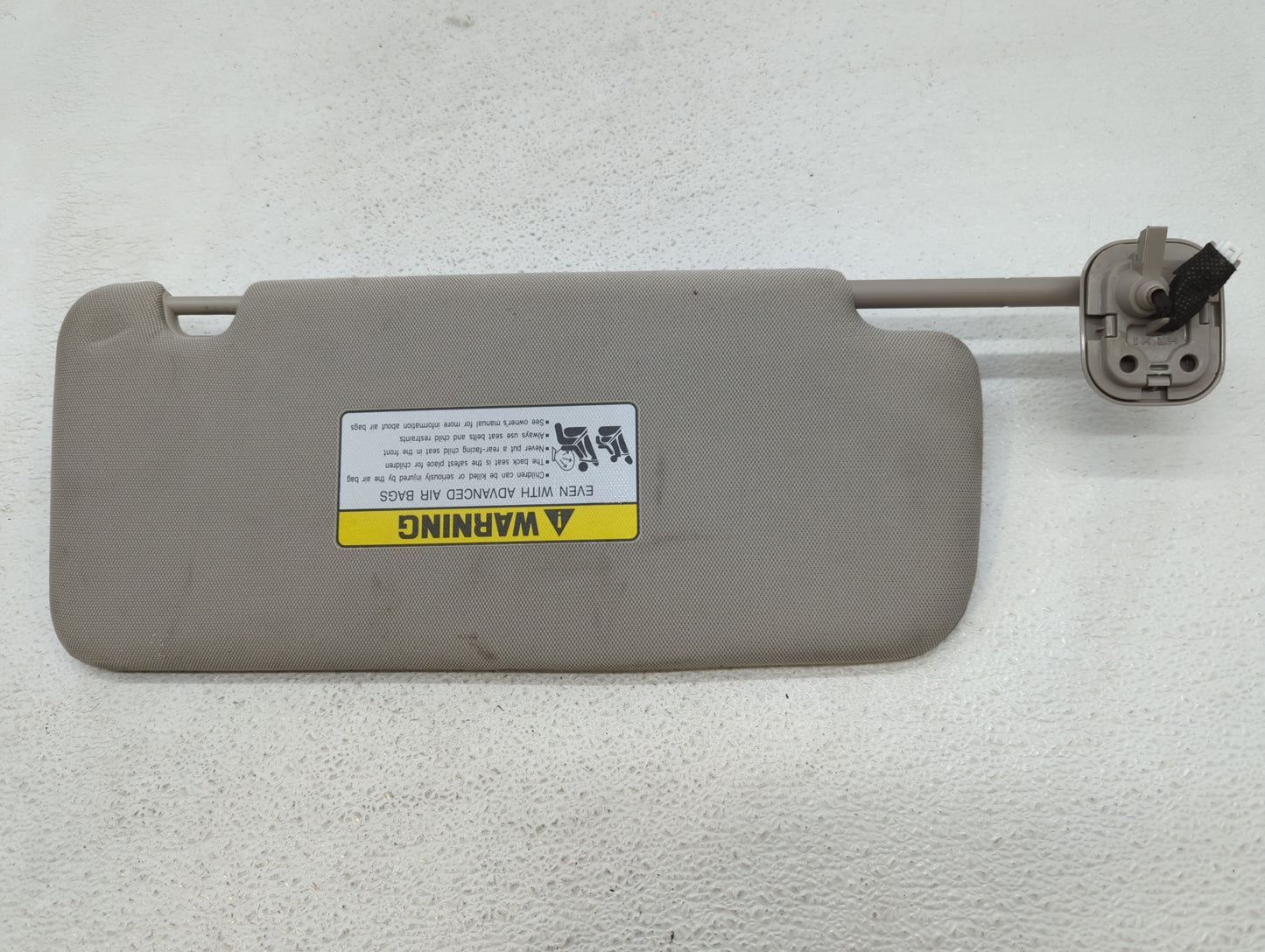 2019-2021 Genesis G70 Sun Visor Shade Replacement Driver Left Mirror Fits Fits 2019 2020 2021 OEM Used Auto Parts - Oemuseda