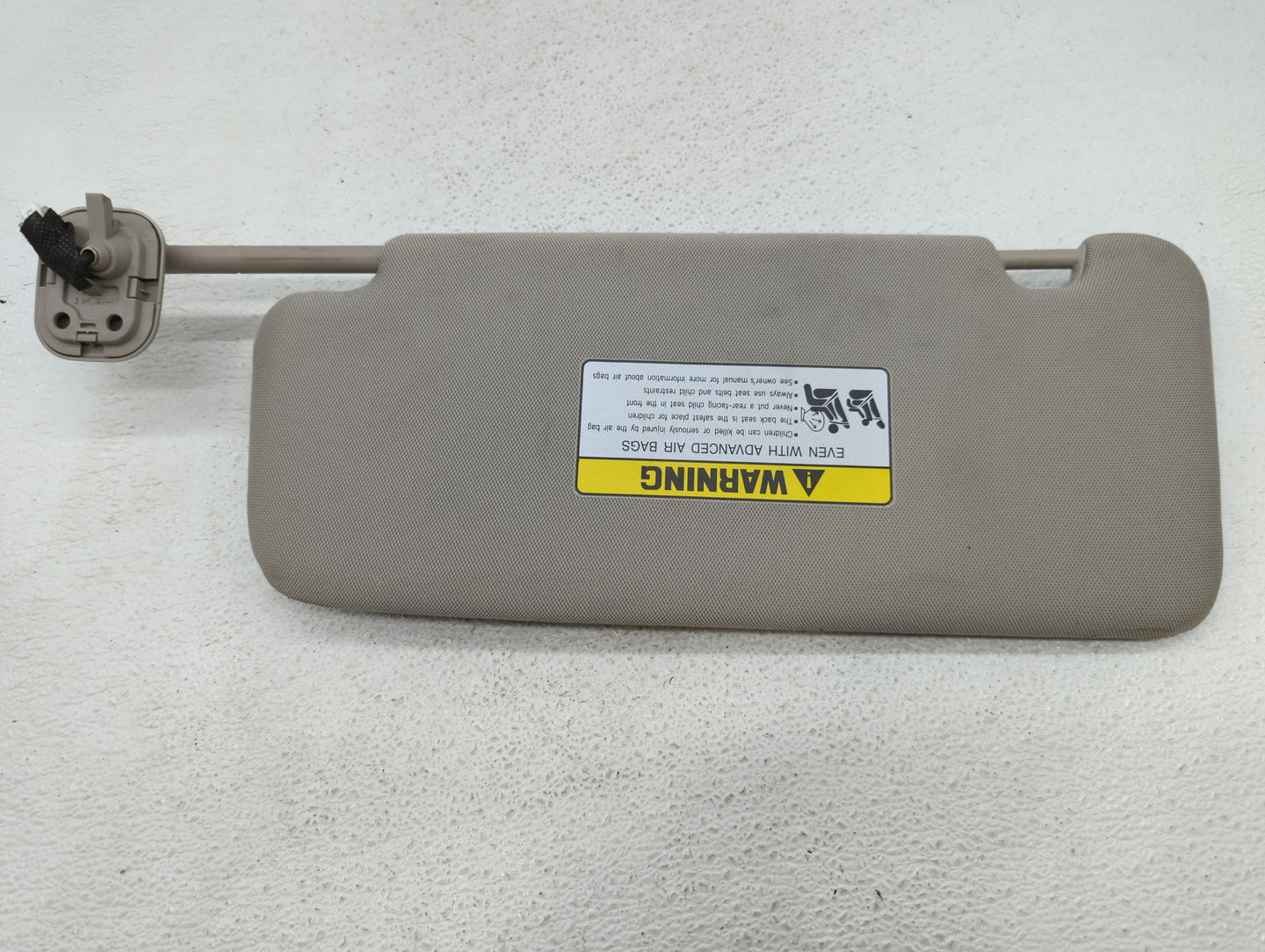 2019-2021 Genesis G70 Sun Visor Shade Replacement Passenger Right Mirror Fits Fits 2019 2020 2021 OEM Used Auto Parts - Oemu