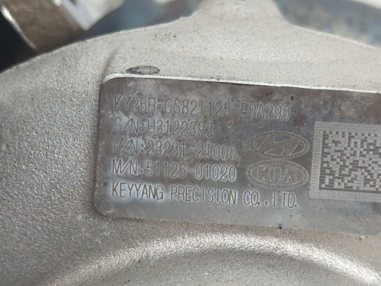 2021 Genesis Gv80 Turbocharger Turbo Charger Super Charger Supercharger - Oemusedautoparts1.com