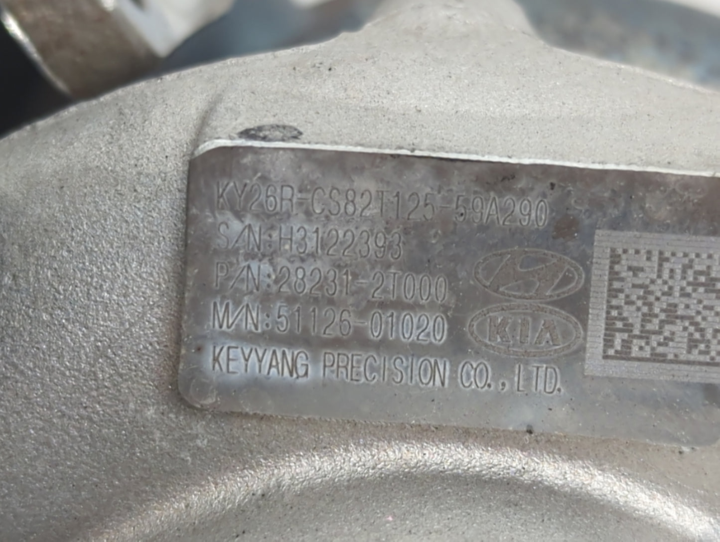 2021 Genesis Gv80 Turbocharger Turbo Charger Super Charger Supercharger - Oemusedautoparts1.com